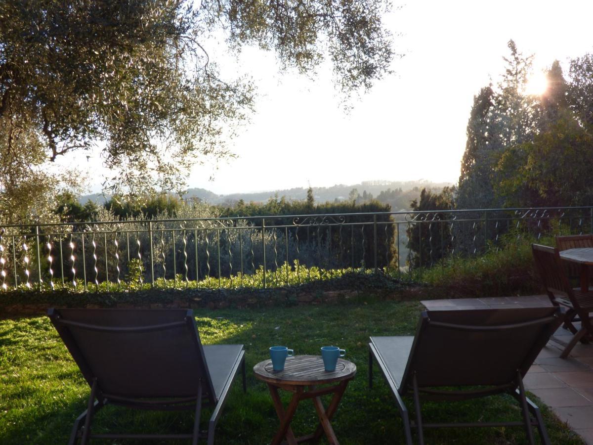 Apartment Cezanne With Heated Pool And Private Garden Chateauneuf-Grasse Ngoại thất bức ảnh