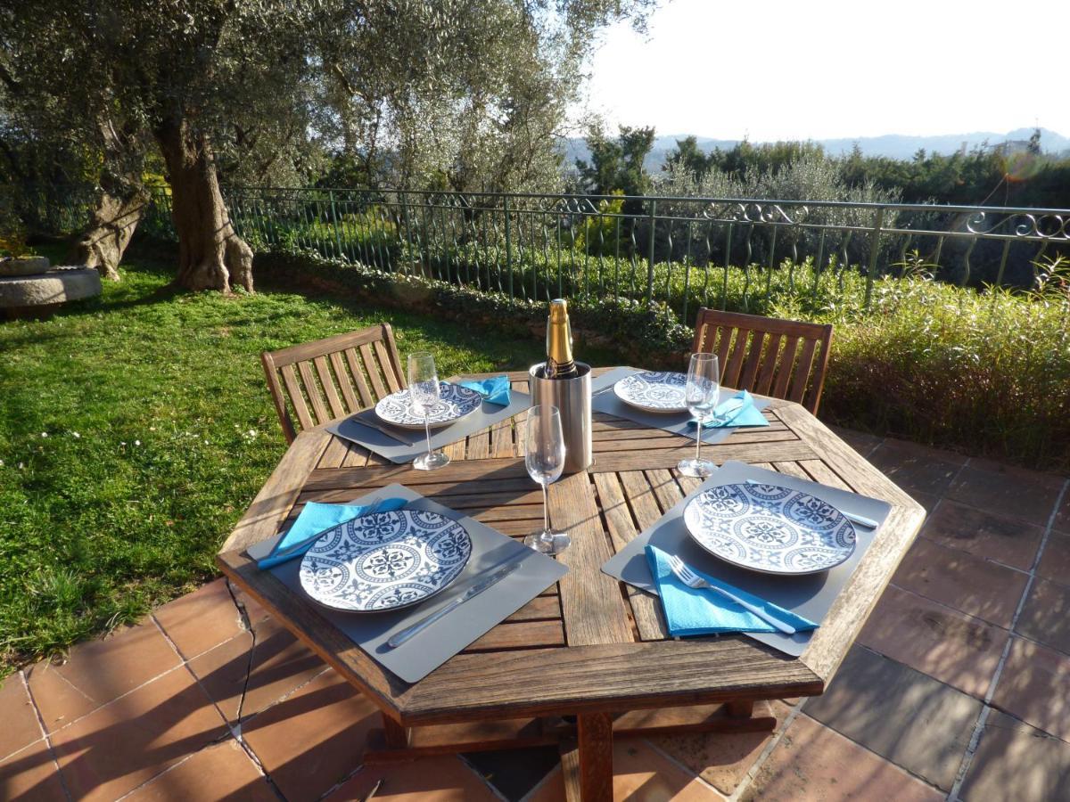 Apartment Cezanne With Heated Pool And Private Garden Chateauneuf-Grasse Ngoại thất bức ảnh