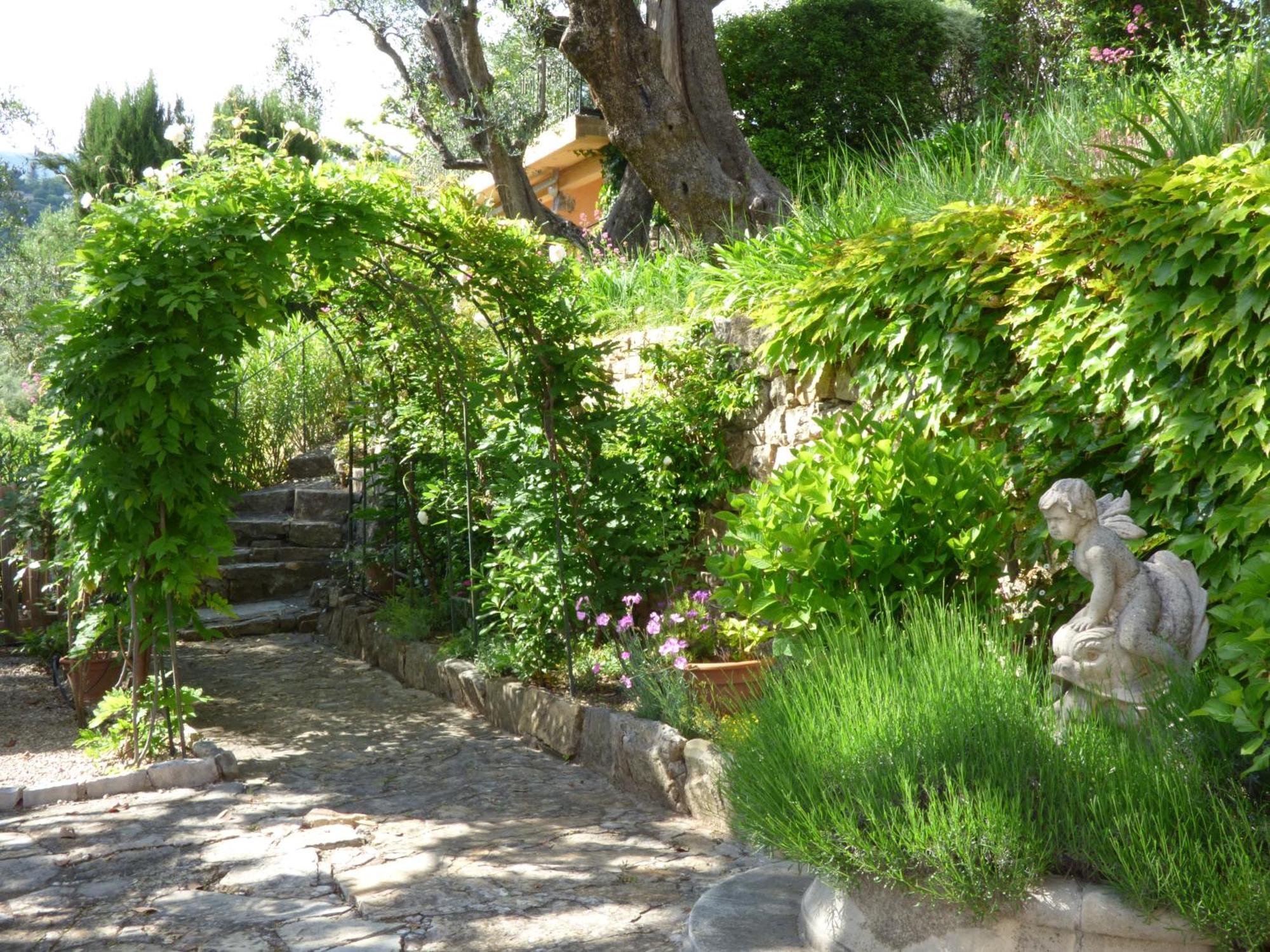Apartment Cezanne With Heated Pool And Private Garden Chateauneuf-Grasse Ngoại thất bức ảnh